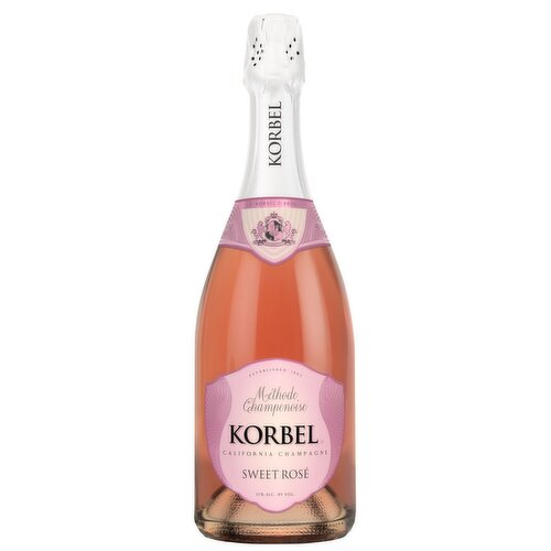 Korbel Sweet Rosé California Champagne